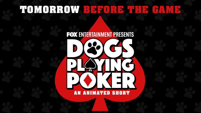 Dogs Playing Poker to Air Before NFL Games Tomorrow